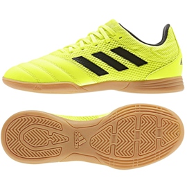 Chaussures Adidas Copa 19.3 In Sala Jr EF0561 jaune Chaussures Adidas Copa 19.3 In Sala Jr EF0561 jaune