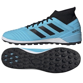 Chaussures de foot Adidas Predator 19.3 Tf M F35626 bleu bleu Chaussures de foot Adidas Predator 19.3 Tf M F35626 bleu bleu