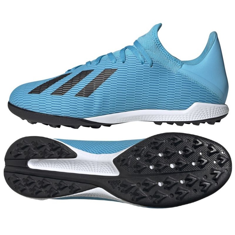 Chaussures de foot Adidas X 19.3 Tf M F35375 bleu bleu