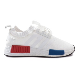 Baskets de sport blanches Lydie