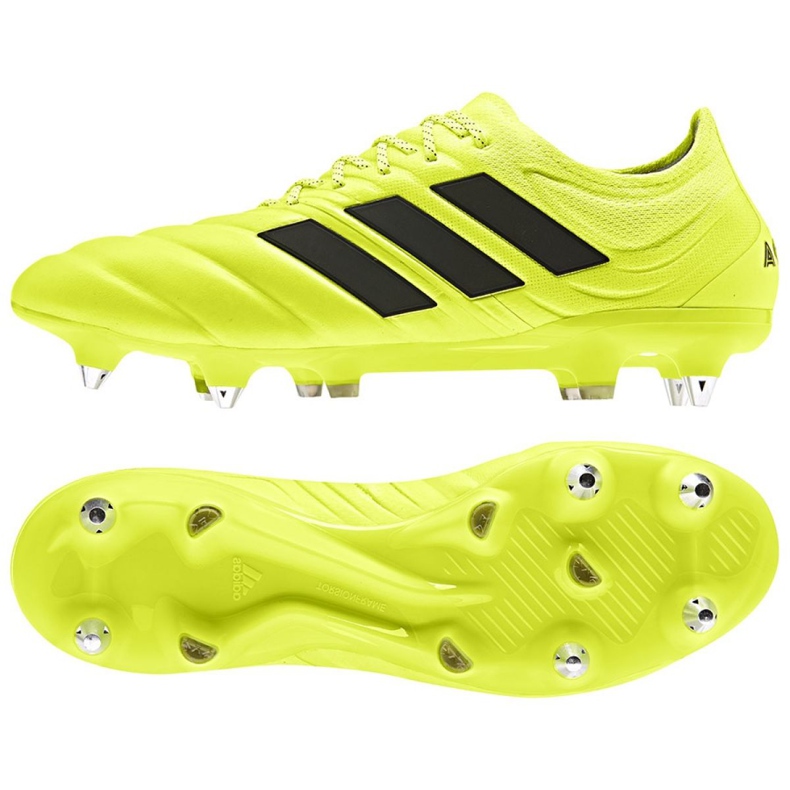 Chaussures de football Adidas Copa 19.1 Sg M G26643 jaune jaune Chaussures de football Adidas Copa 19.1 Sg M G26643 jaune jaune
