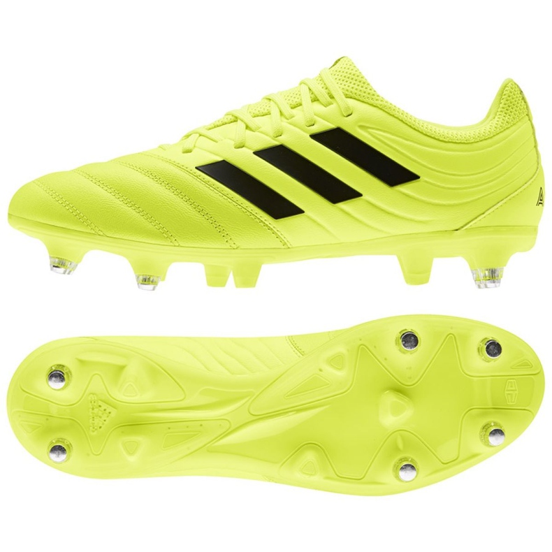 Chaussures de foot Adidas Copa 19.3 Sg M F35449 jaune jaune