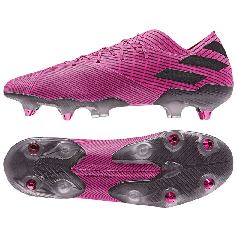 Chaussures de football Adidas Nemeziz 19.1 Sg M F99838 rose rose