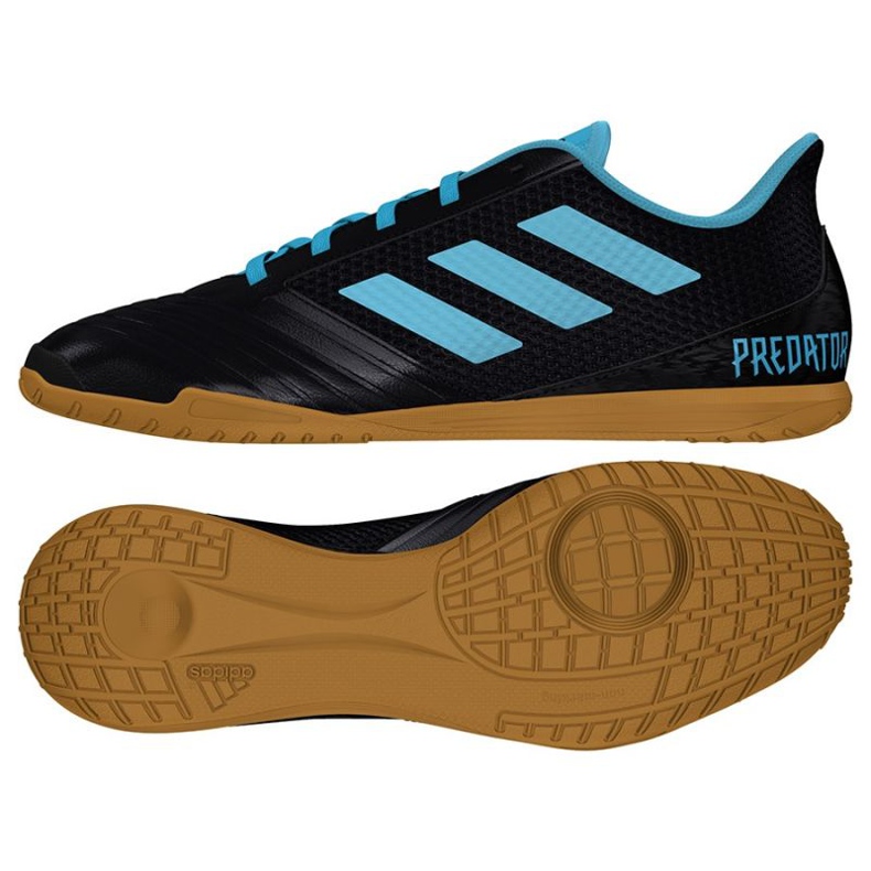 Chaussures indoor adidas Predator 19.4 In Sala M F35631 le noir le noir Chaussures indoor adidas Predator 19.4 In Sala M F35631 le noir le noir