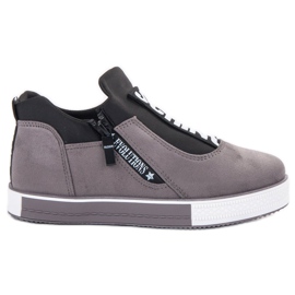 SHELOVET Chaussures pour femmes à la mode noir gris
