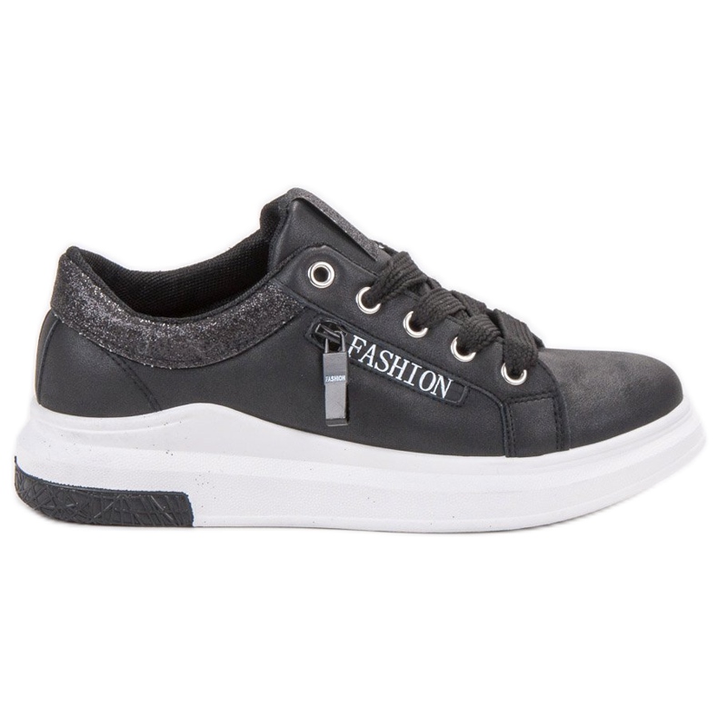 SHELOVET Chaussures de sport à la mode le noir