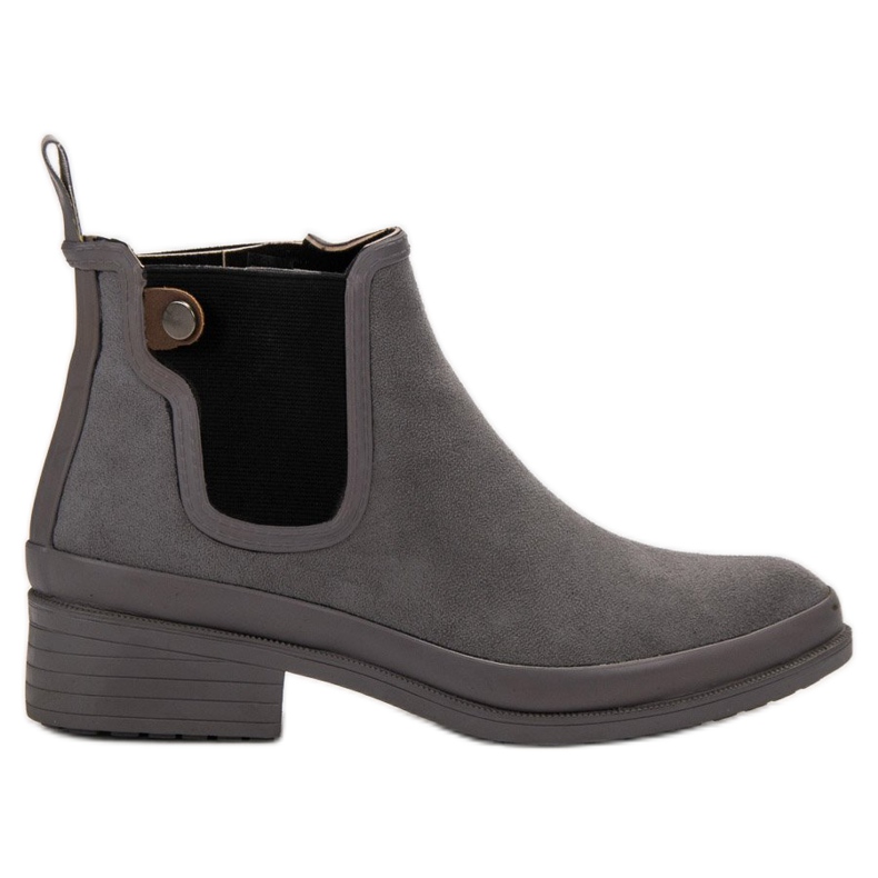 Kylie Bottines Chelsea boots gris