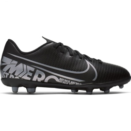 Nike Mercurial Vapor 13 Club FG / MG Jr AT8161 001 chaussures de football noir