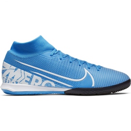 Chaussures de foot Nike Mercurial Superfly 7 Academy Ic M AT7975 414 bleu