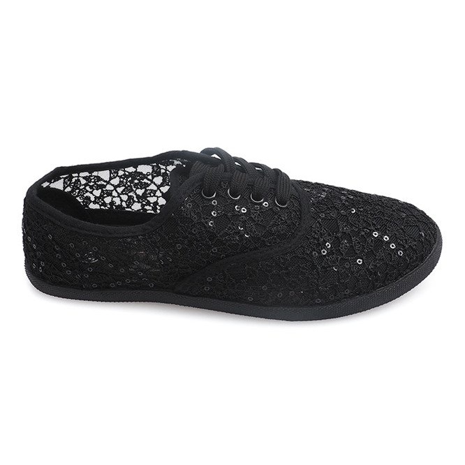 Baskets sneakers Lace Z026 Noir le noir