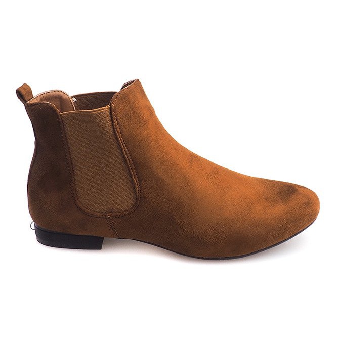 Bottines Chelsea Classiques H531 Camel brun