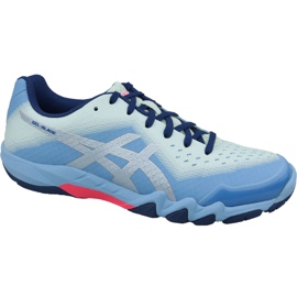 Chaussure de squash Asics Gel-Blade 6 W R753N-400 bleu bleu Chaussure de squash Asics Gel-Blade 6 W R753N-400 bleu bleu