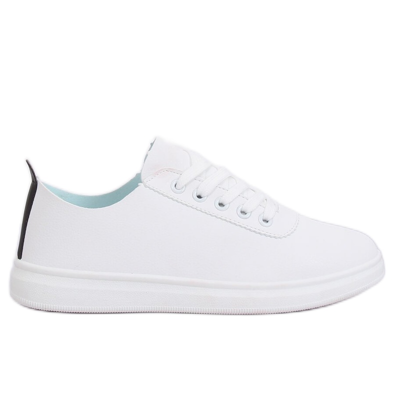 Baskets femme noires et blanches CL33315 Noir