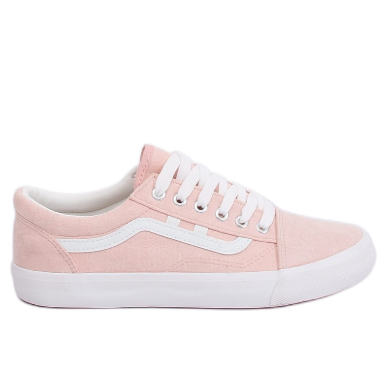 Baskets femme roses B70A ROSE / BLANC