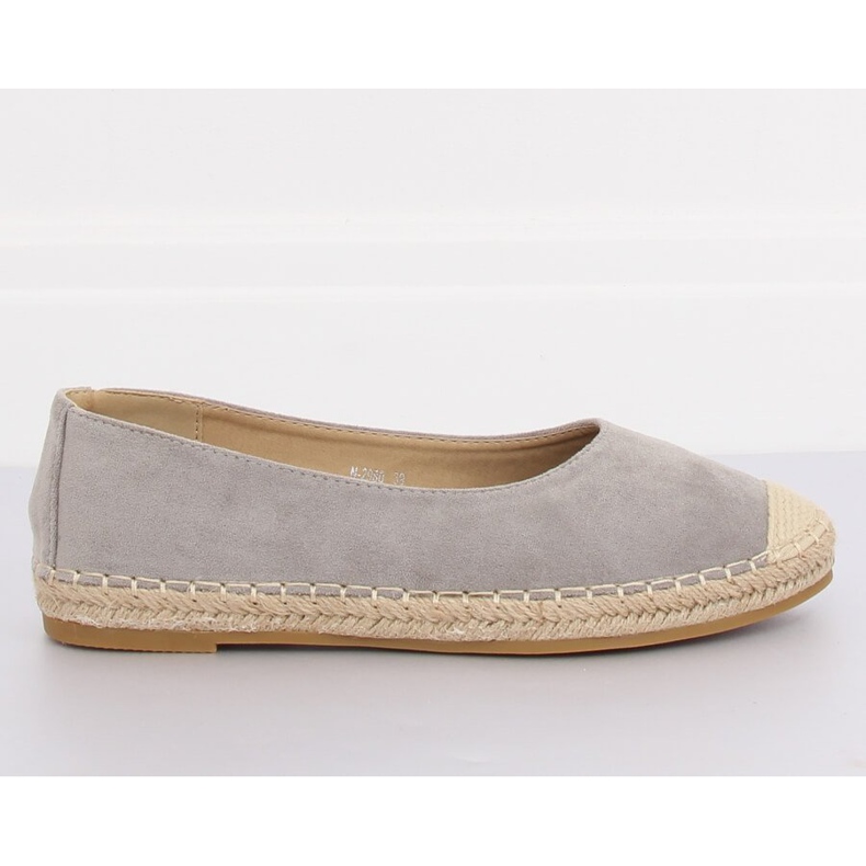 Espadrilles Ballerina Grises N-2980 Grey Ii Gat