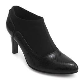 Bottes élégantes sur un poteau 8367-2A Noir le noir