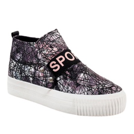 Baskets noires 623 le noir multicolore