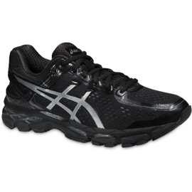 Asics Gel Kayano 22 M T547N 9993 chaussures de course noir KeeShoes