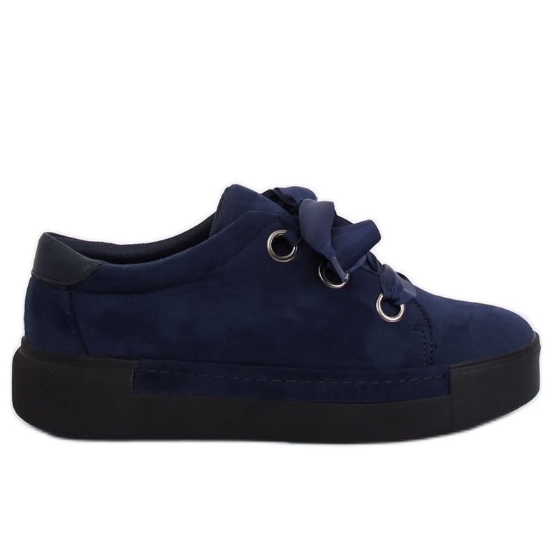 Baskets femme bleu marine 1018 Bleu