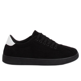 Baskets noires pour femmes LX-9857 Noir le noir