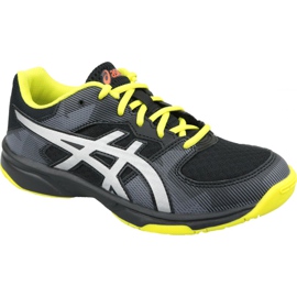 Asics Gel-Tactic Gs Jr 1074A014-001 chaussures de volley-ball noir noir