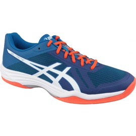 Chaussures de volley-ball Asics Gel-Tactic M B702N-401 bleu marine bleu