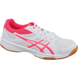 Asics Upcourt 3 W 1072A012-104 chaussures de volley-ball multicolore blanc