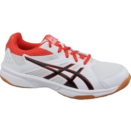 Asics Upcourt 3 M 1071A019-103 chaussures de volley-ball multicolore blanc