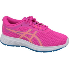 Chaussures de course Asics Patriot 11 Gs Jr 1014A070-700 rose Chaussures de course Asics Patriot 11 Gs Jr 1014A070-700 rose