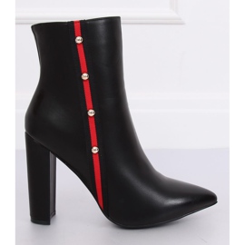 Bottines noires NS063P Noir le noir