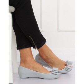 Ballerinki meliski gris CK87-P Gris - Ii Gat