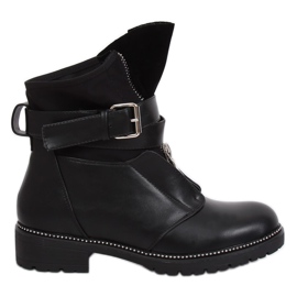 Bottes militaires noires NC821 Noir