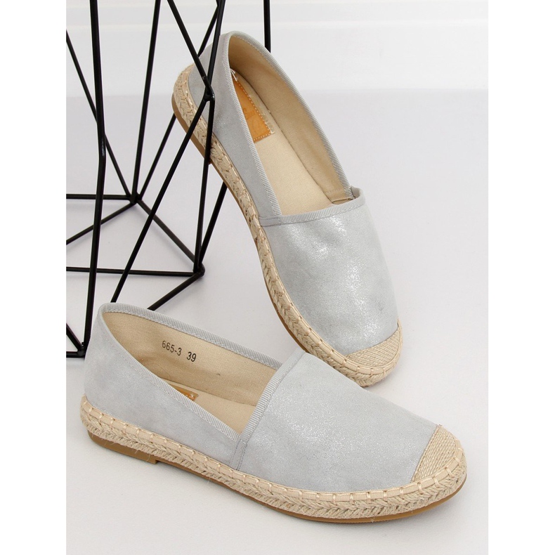 Espadrilles Gris 665-3 Gris - Ii Gat