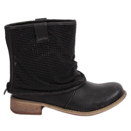 Bottes militaires noires 91E-18 Noir