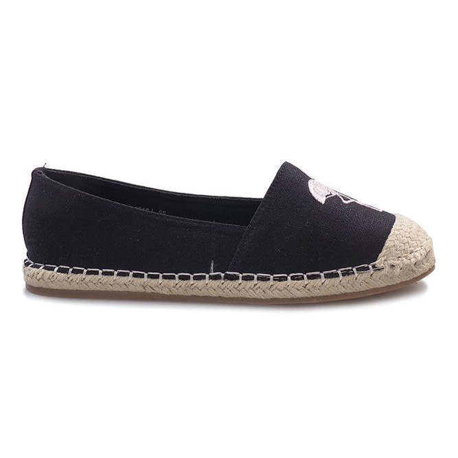 Espadrilles Flaming Noires le noir