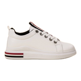 SHELOVET Chaussures de sport blanches