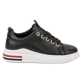 SHELOVET Chaussures de sport noires