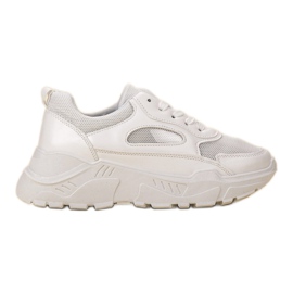 SHELOVET Baskets à la mode blanc