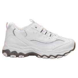 SHELOVET Chaussures de sport confortables blanc