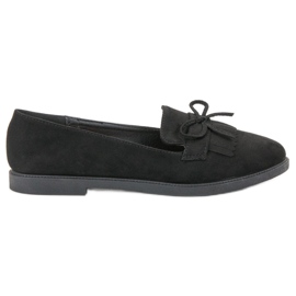 SHELOVET Mocassins noirs