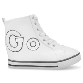 Baskets à la mode Go GFA108 Blanc blanche