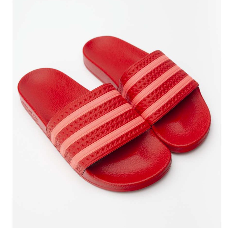 Adidas Adilette W 185 Scarlet Flash Rouge Écarlate