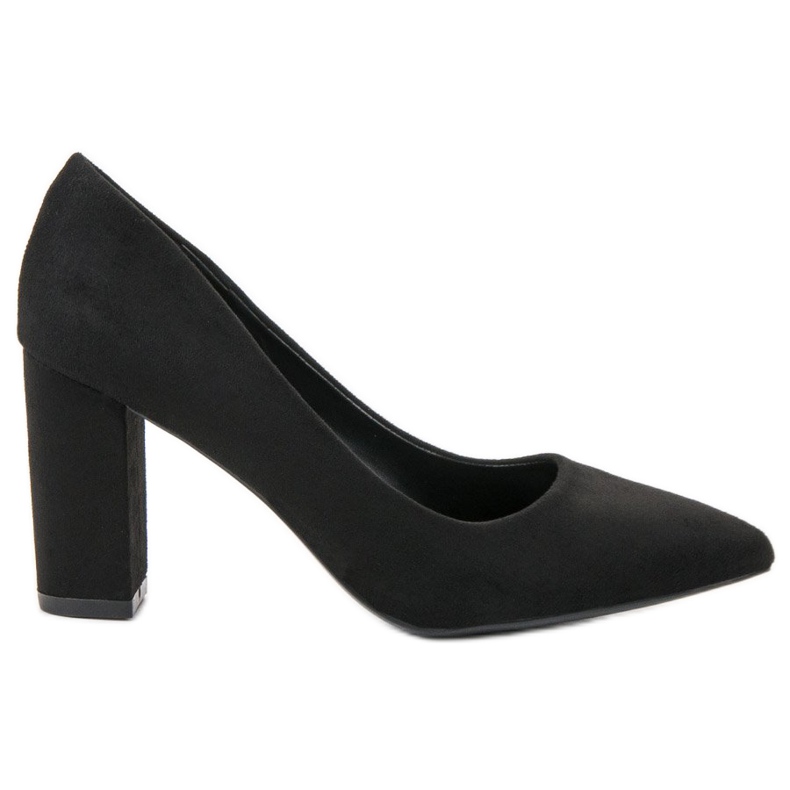 SHELOVET Escarpins en daim le noir