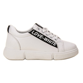 Jumex Chaussures de sport confortables blanc