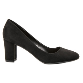 Queen Vivi Escarpins en daim le noir