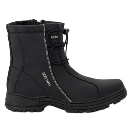 Ax Boxing Bottes de neige noires le noir