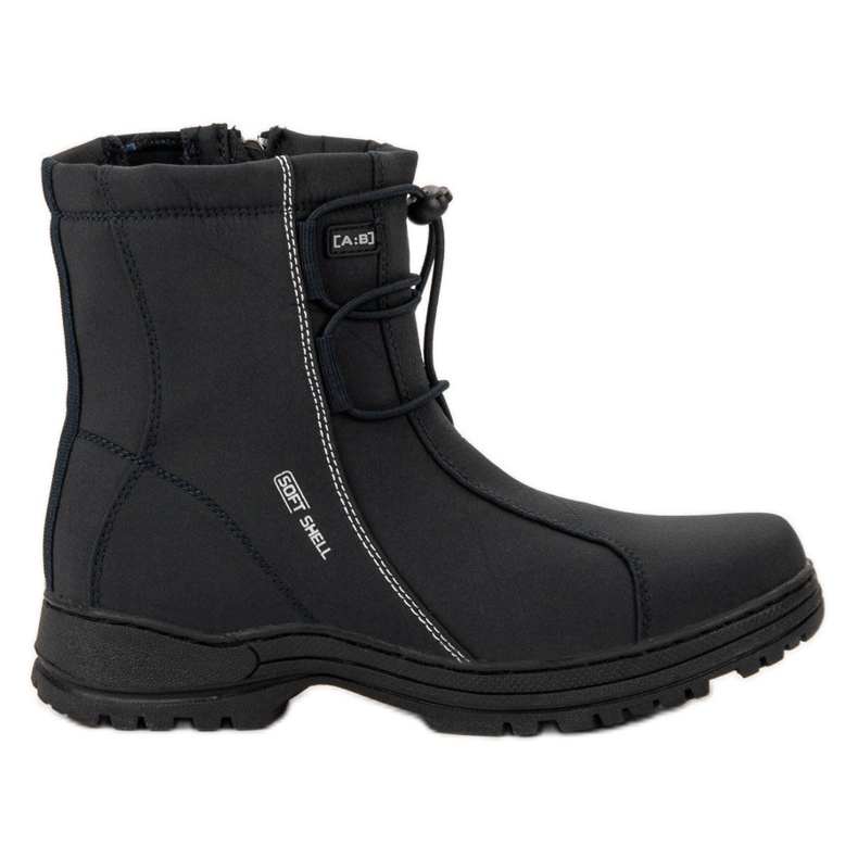 Ax Boxing Bottes de neige noires le noir