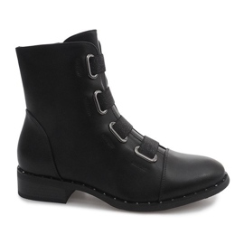 Bottes Chaudes Avec Gommes 6229-1 Noir le noir