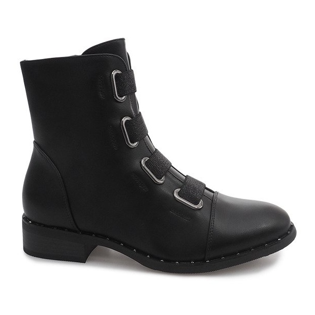 Bottes Chaudes Avec Gommes 6229-1 Noir le noir