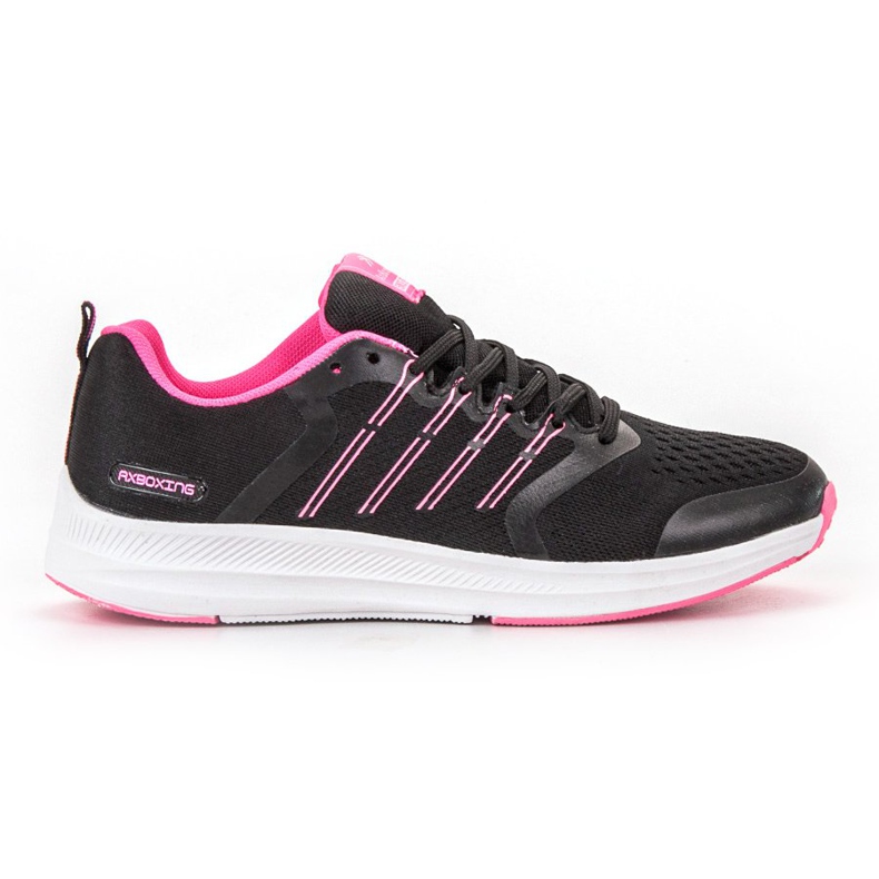 Ax Boxing Chaussures de sport légères le noir rose